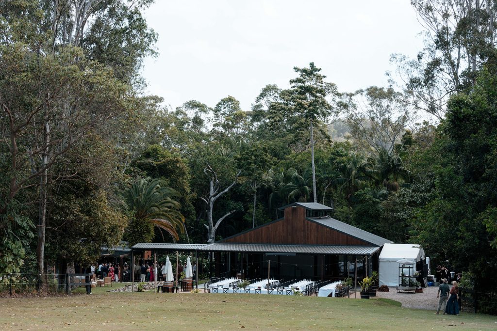 Yandina wedding venue Palm Creek Estate