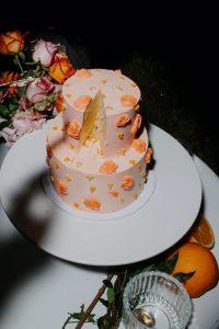 Sunshine Coast wedding cake for photo shoot for bridal blog The Bride's Tree