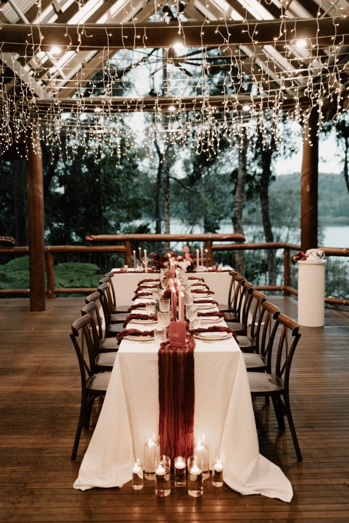 Wedding reception venue Montville Secrets on the Lake