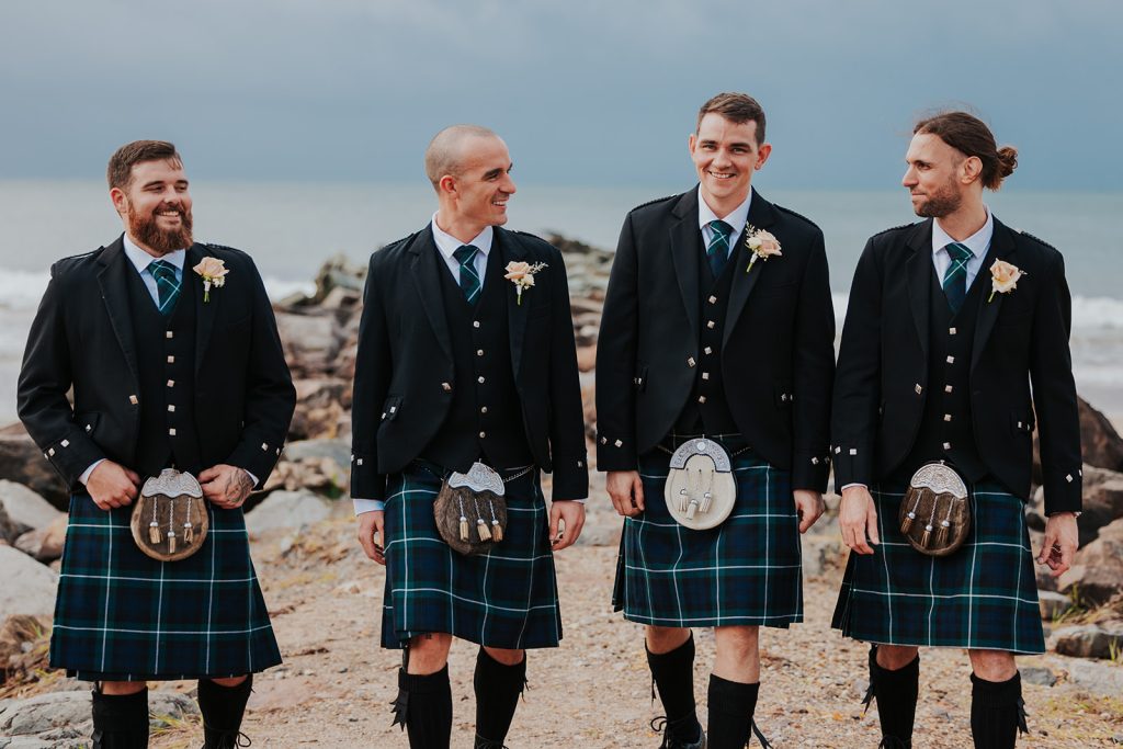 Scottish beach wedding in Australia Noosa wedding