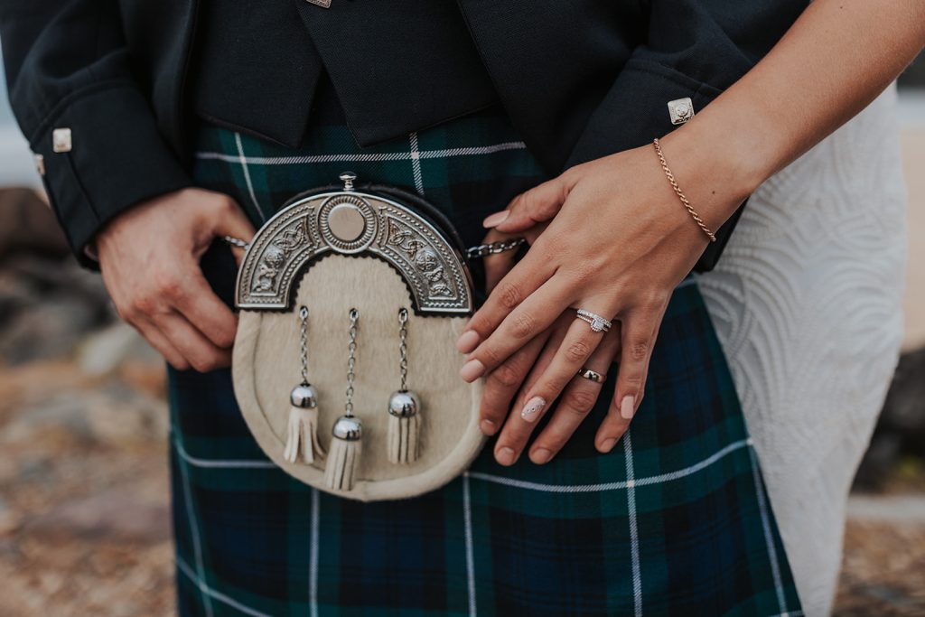 Scottish beach wedding in Australia Noosa wedding