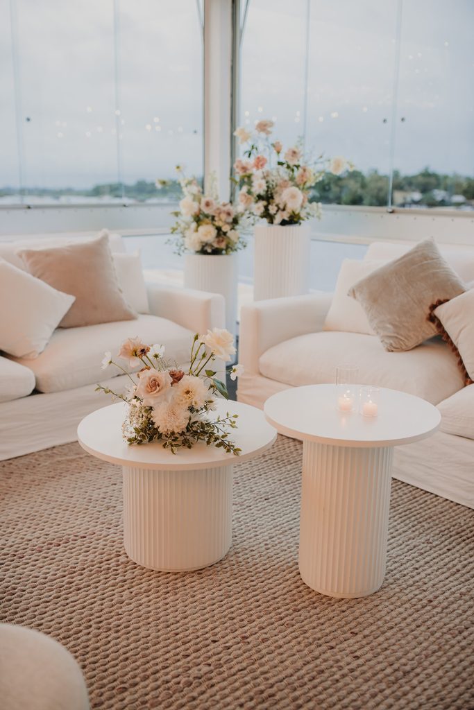 Noosa wedding reception styling by Splash Events