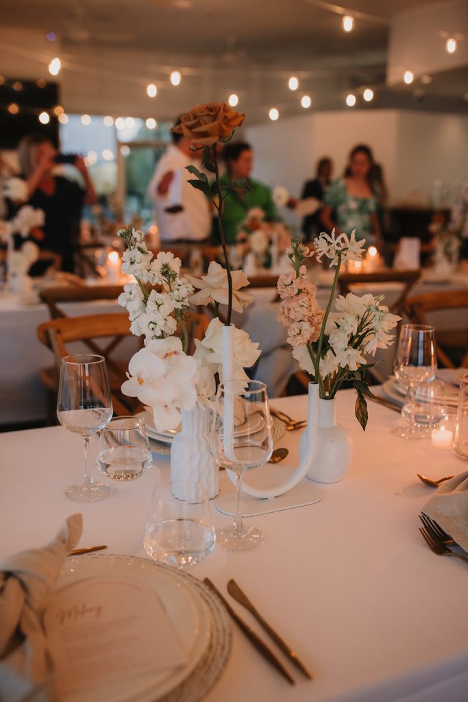 Noosa wedding reception styling by Splash Events