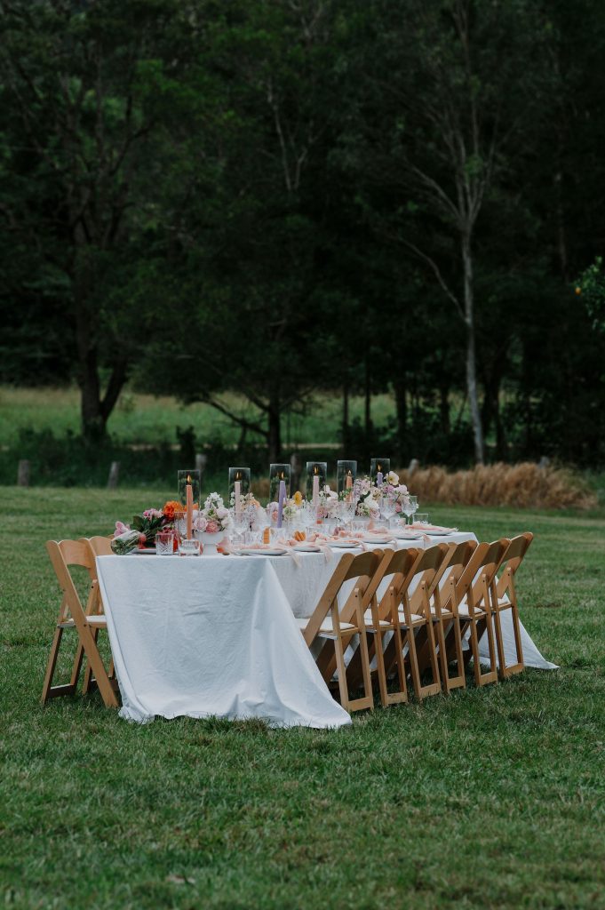 pastel tablescape spring wedding styling